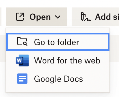 Using Word or Google Docs with Dropbox