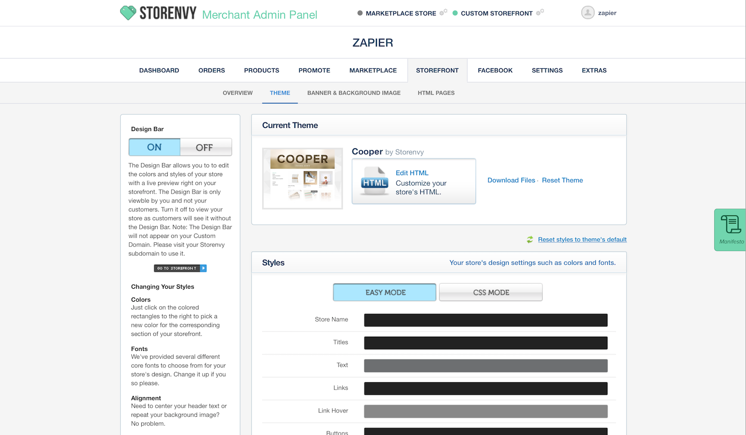 Storenvy screenshot