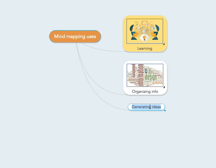 Add more detail to your mind map