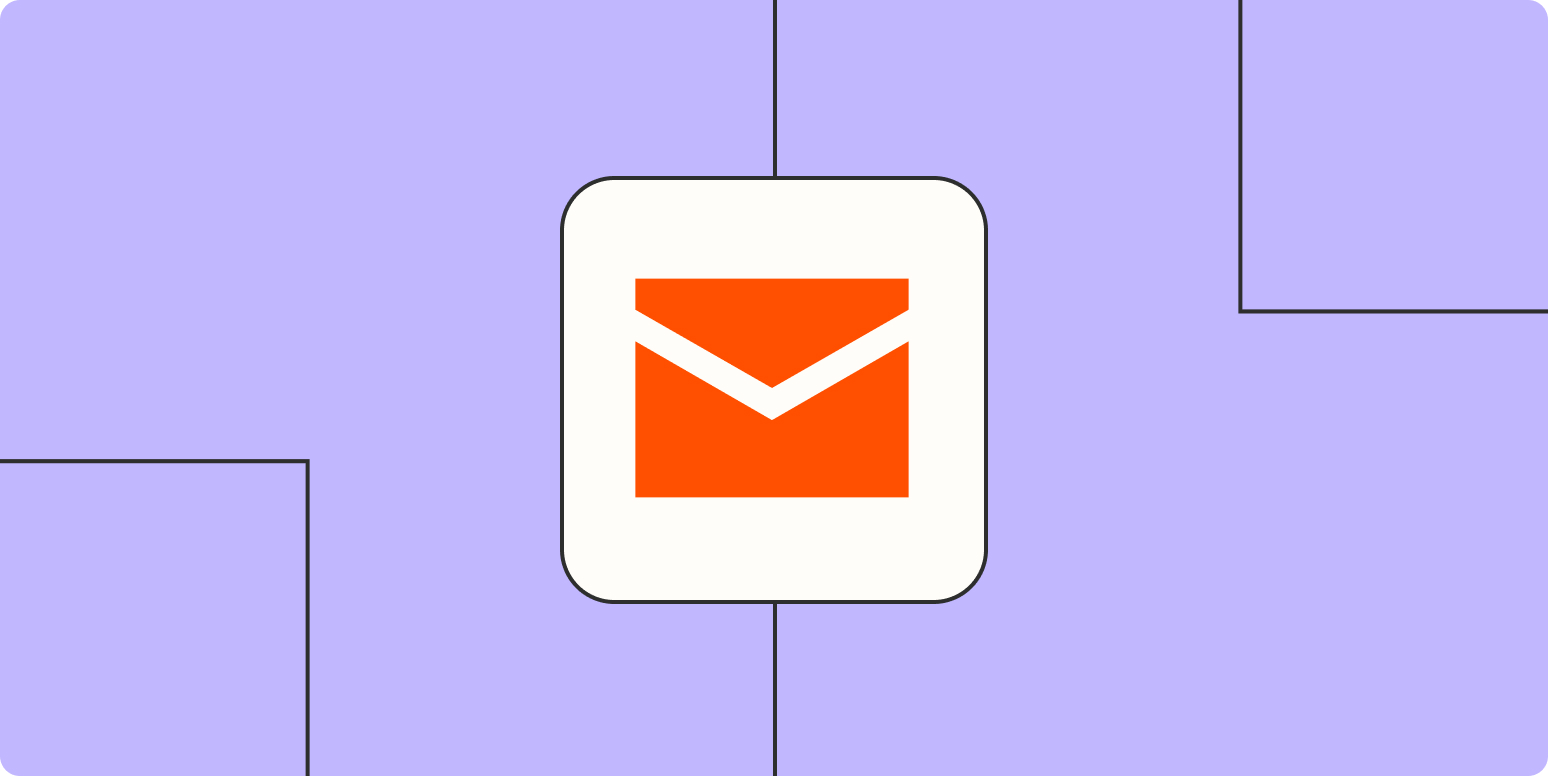 herhaling Wegrijden Elegantie 5 ways to automate your email | Zapier