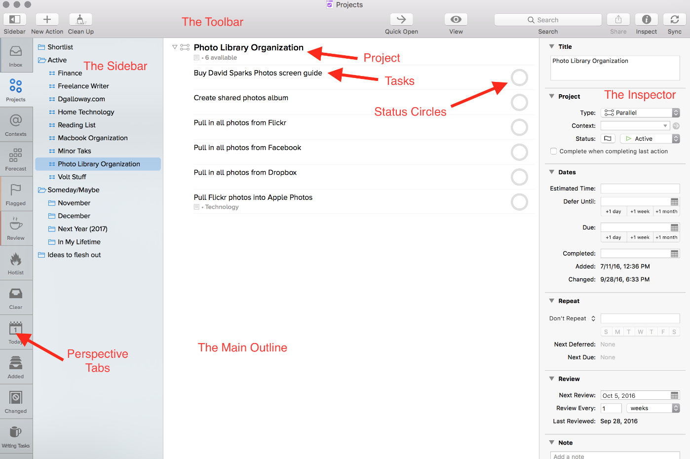 OmniFocus Mac