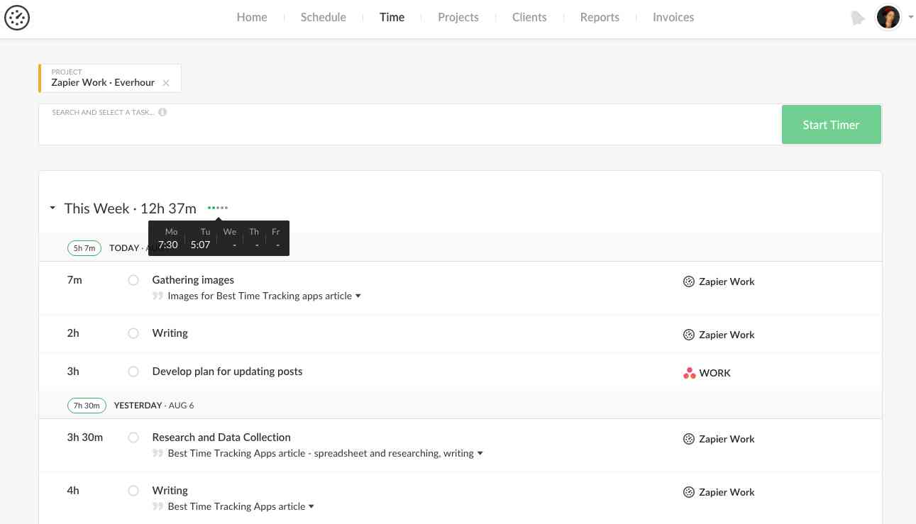 5 Best Time Tracking Apps Of 21 Zapier