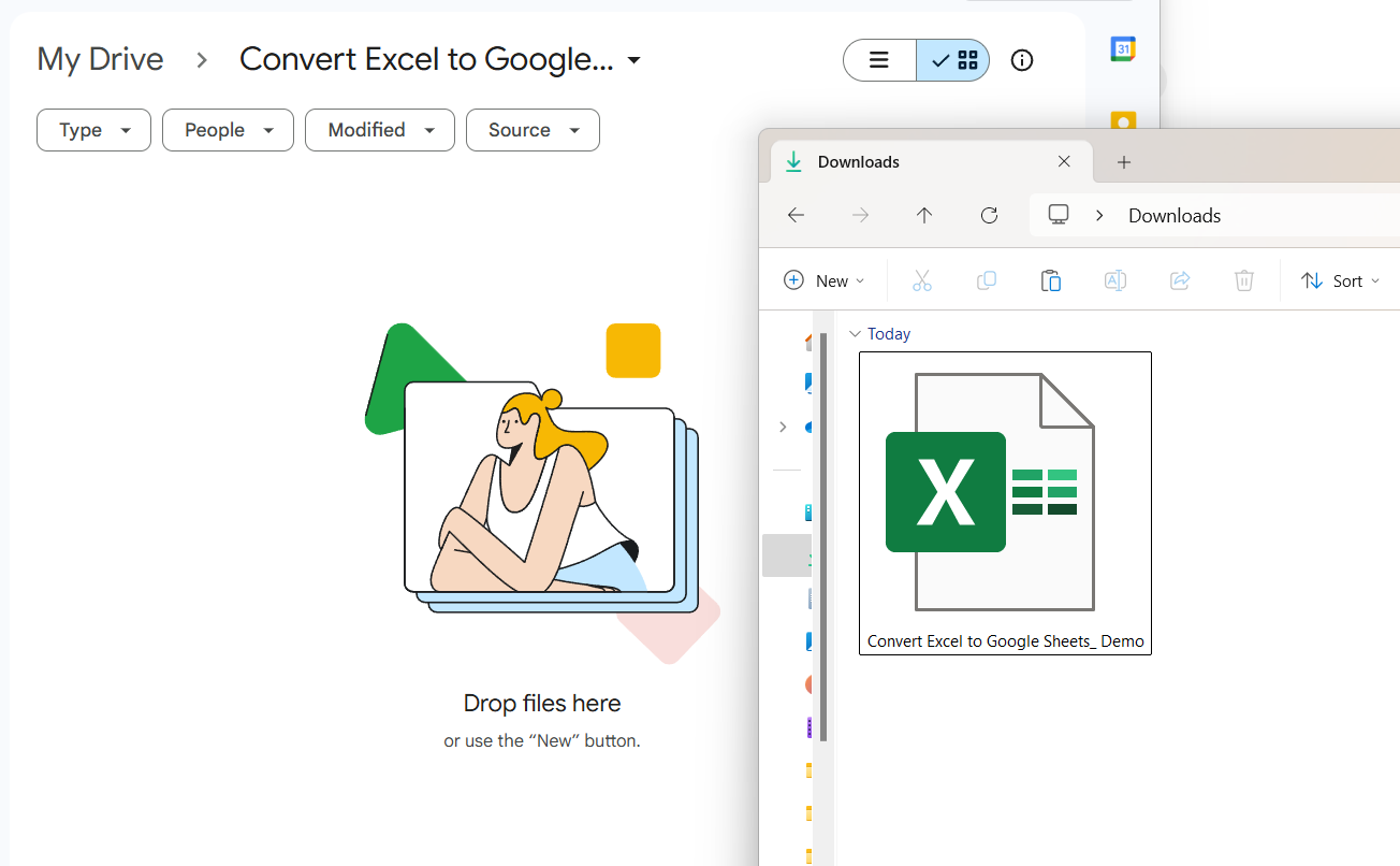 How to convert Excel to Google Sheets   Zapier