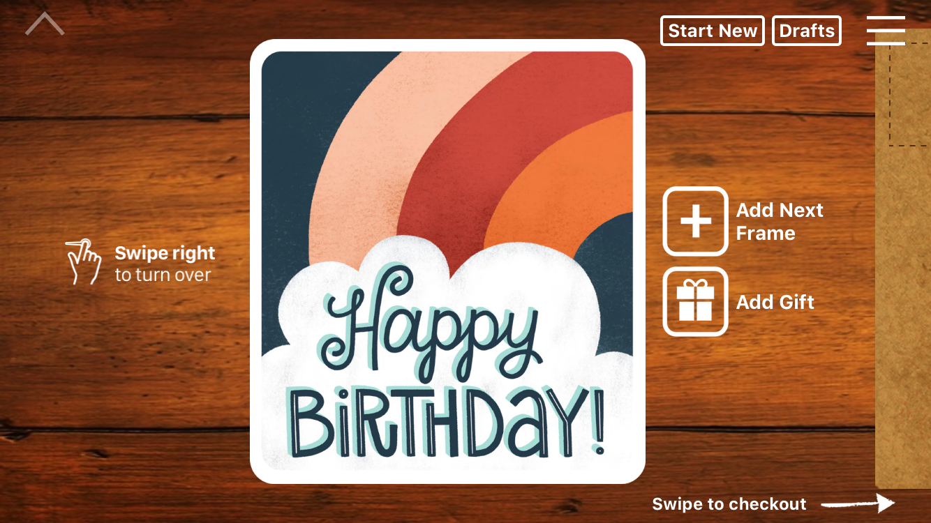 how to make a birthday card on a computer