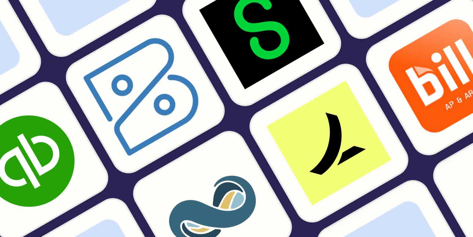 A hero image with the logos of the best accounts payable software