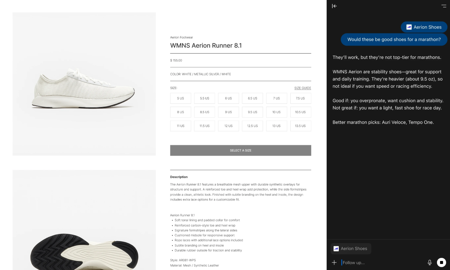 The ChatGPT Atlas interface