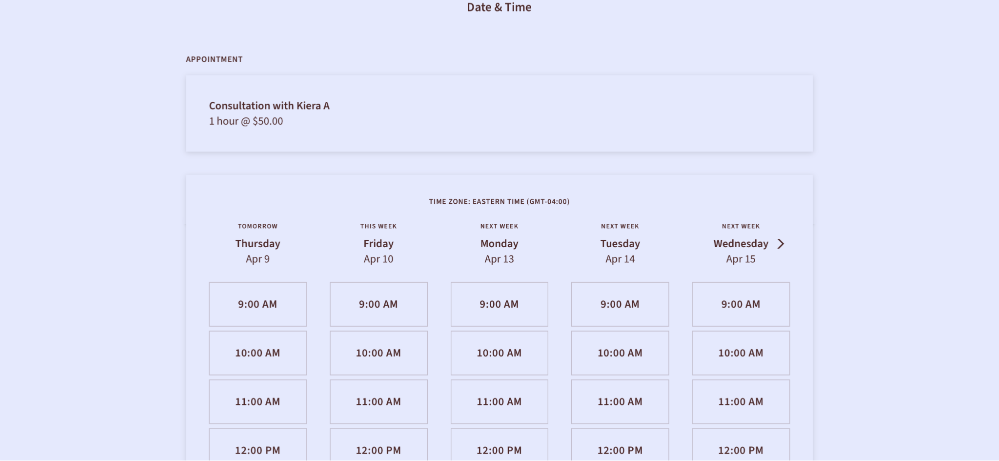 Acuity Scheduling, our pick for the best appointment scheduling app for ease of use