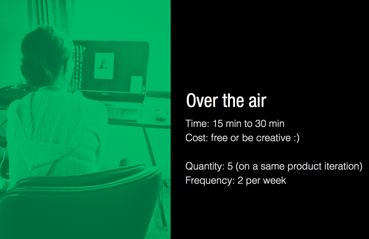 on air