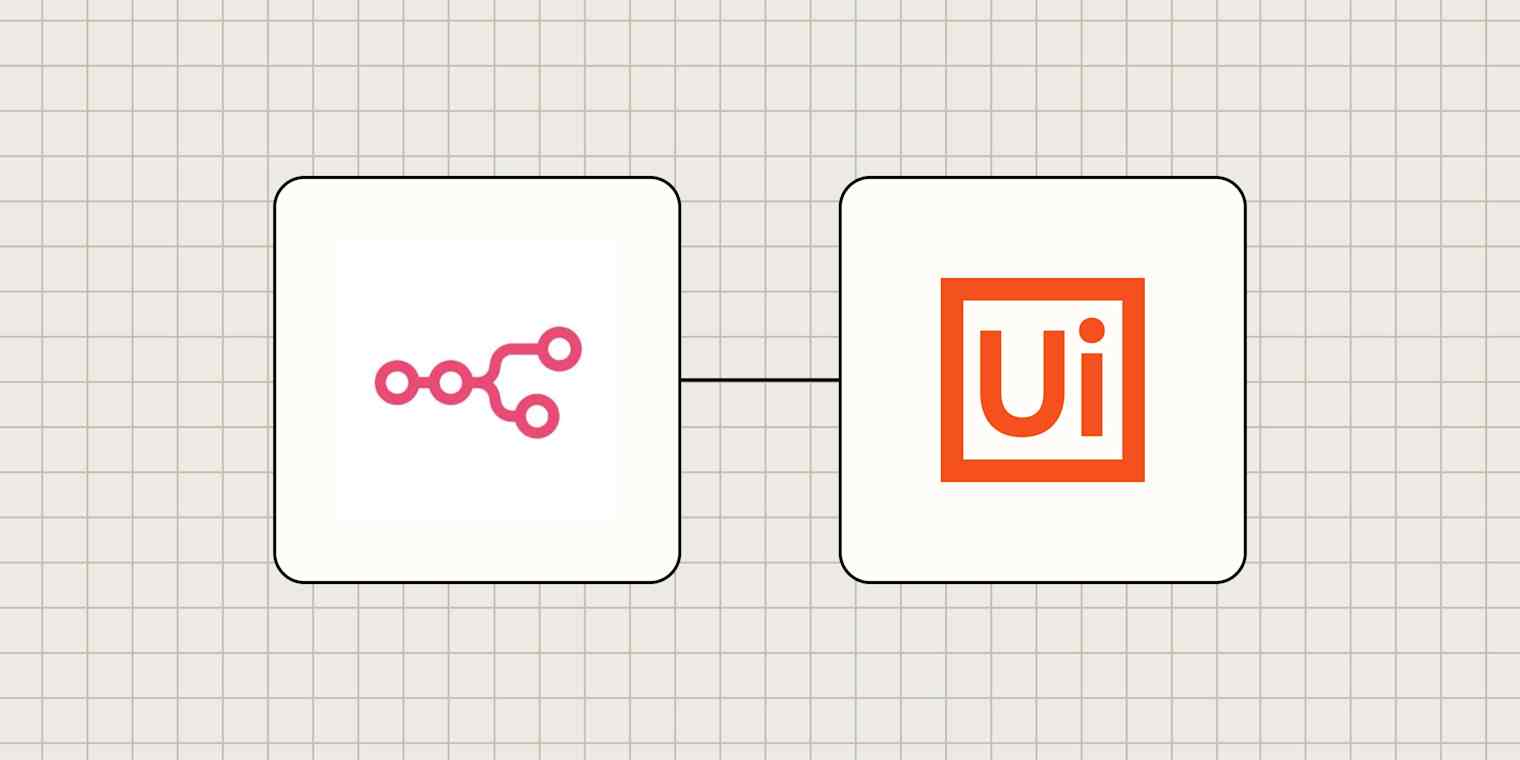 Hero image with the n8n and UiPath logos