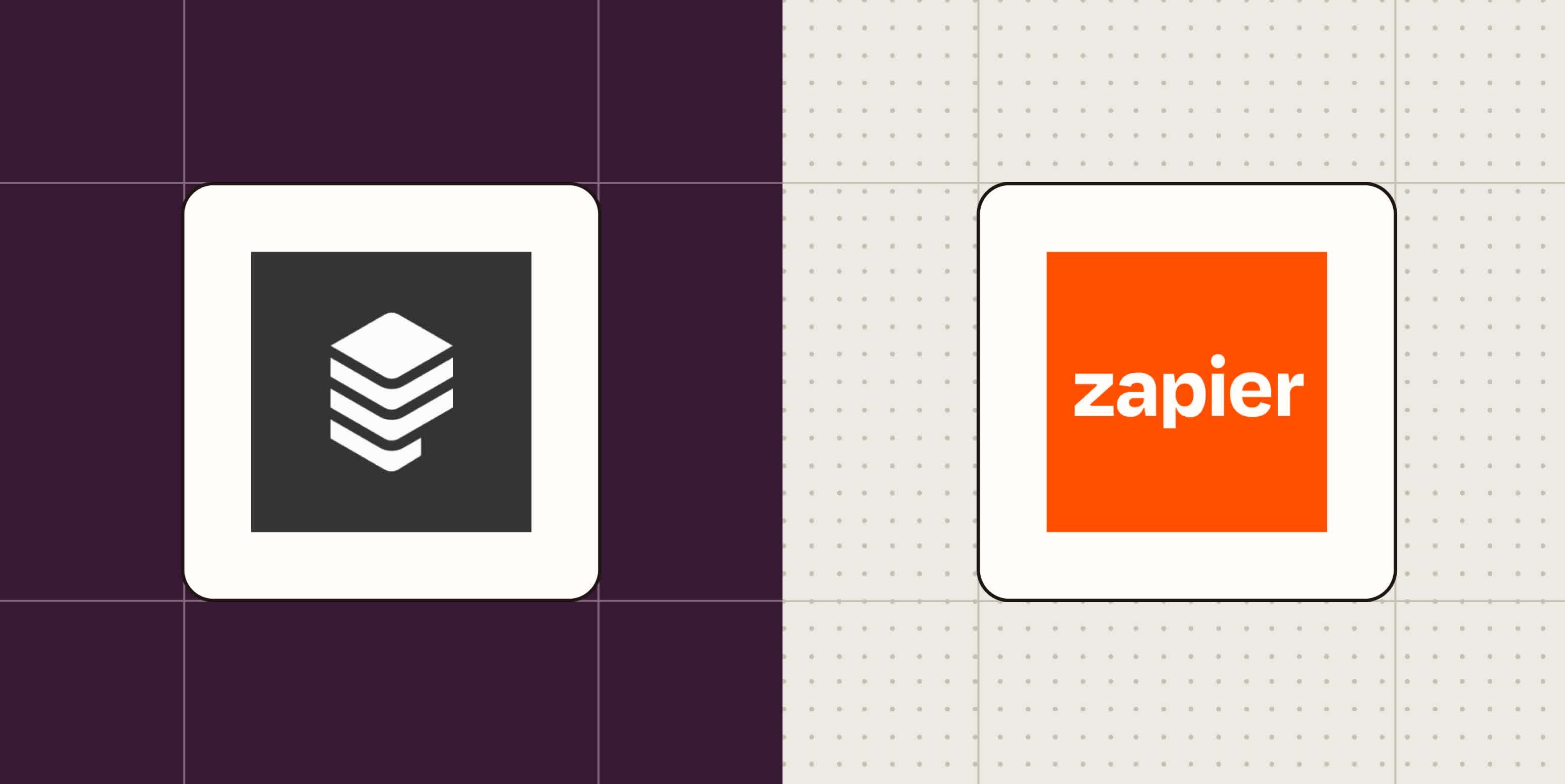 Hero image with the Paragon and Zapier logos