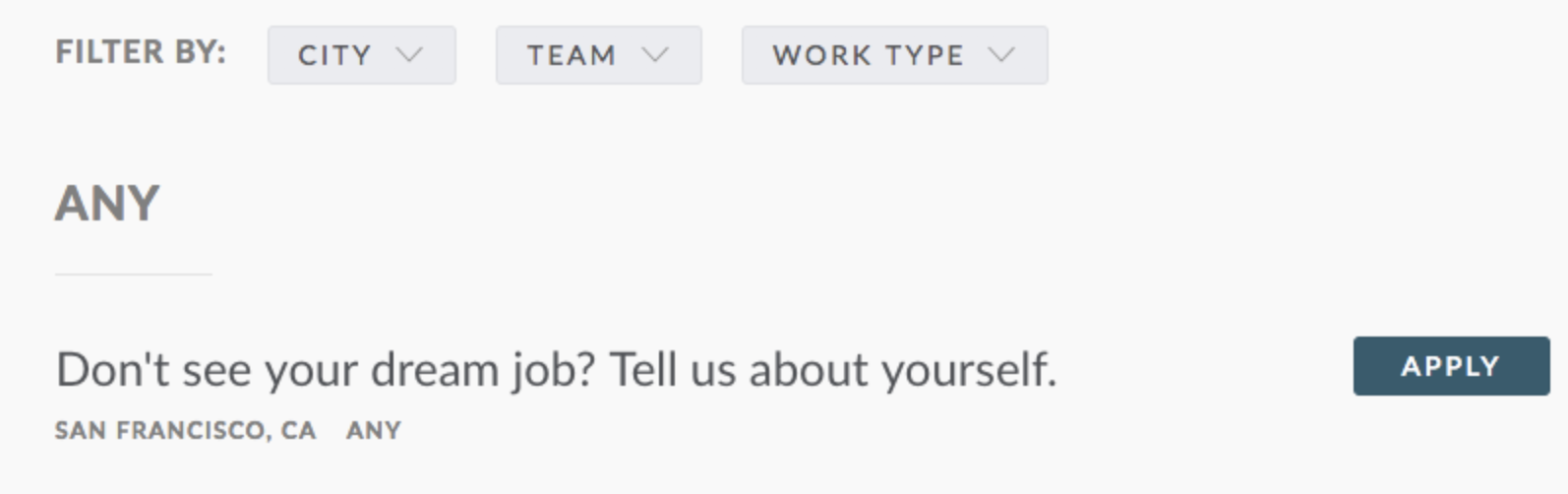 Any job by Lever