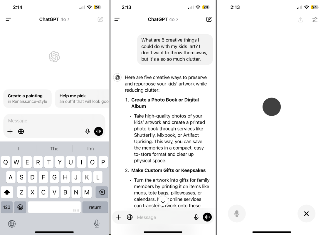 ChatGPT, our pick for the best AI chatbot for iPhone.