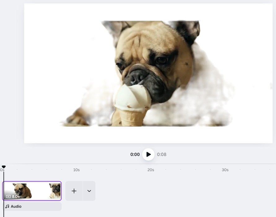 The Video Background Remover in Canva AI
