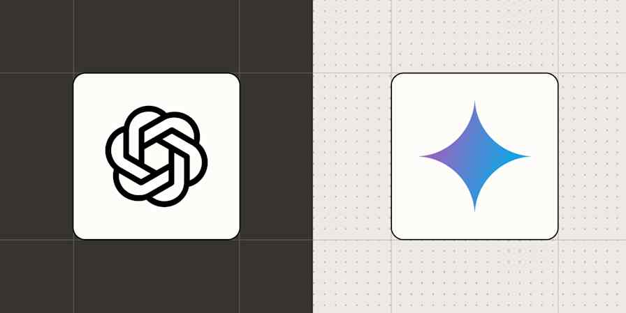 Hero image with the ChatGPT and Gemini logos