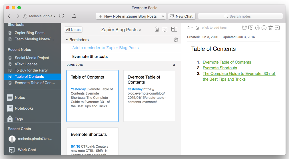 How to Blog Better with Evernote