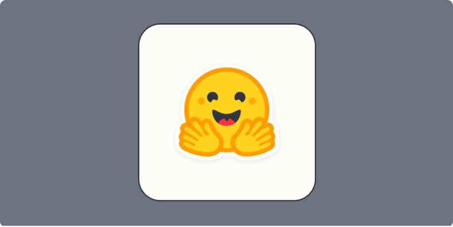 Hero image with the Hugging Face logo