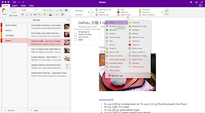 Premium Onenote