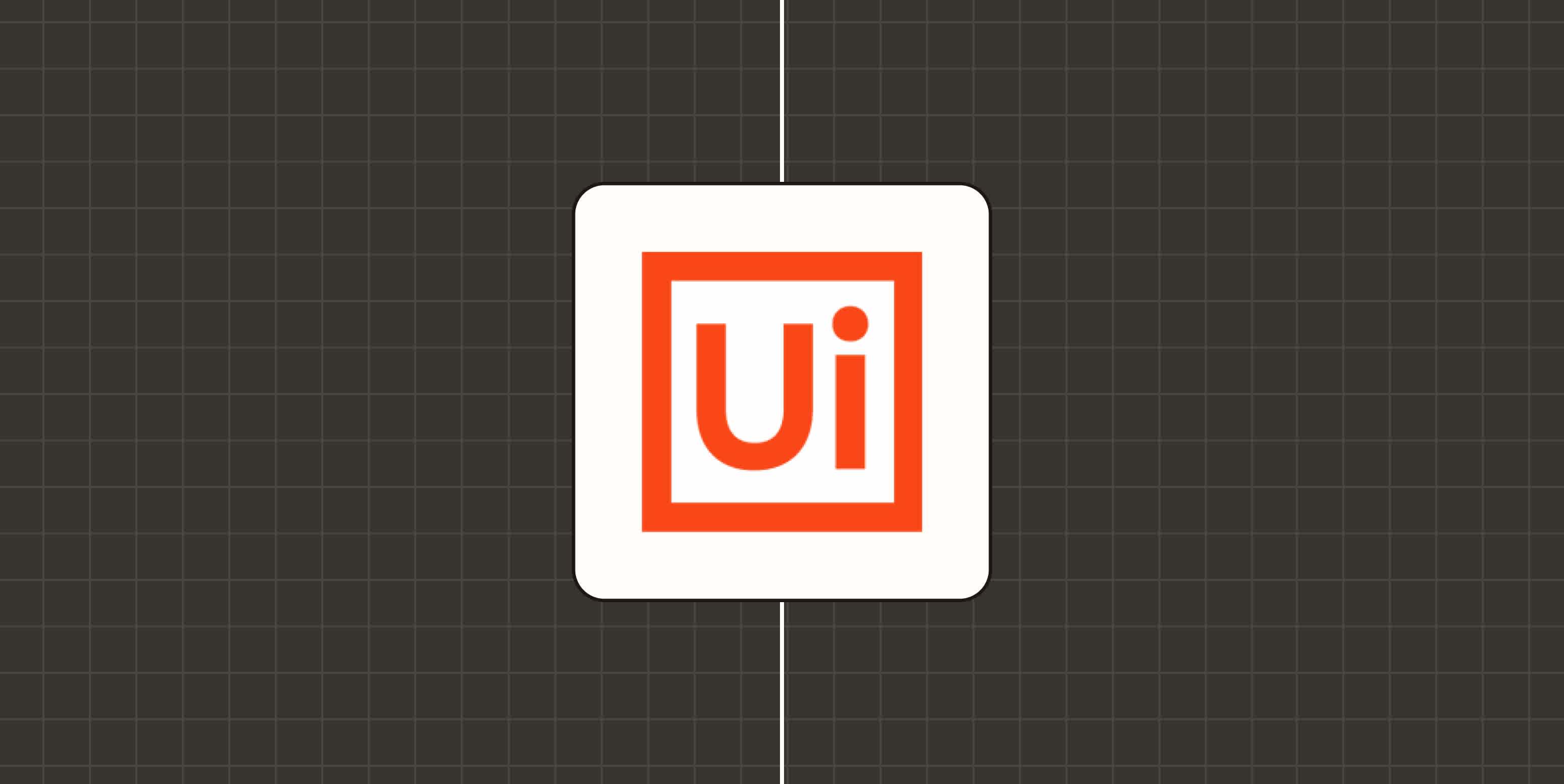Hero image with the logo of UiPath