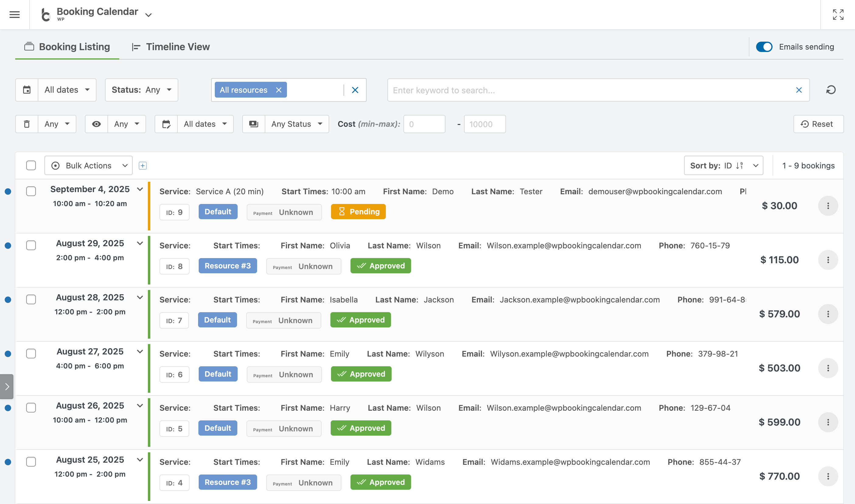 Calendario de reservas, nuestra elección del mejor plugin de calendario de reservas de WordPress para la disponibilidad de alojamiento