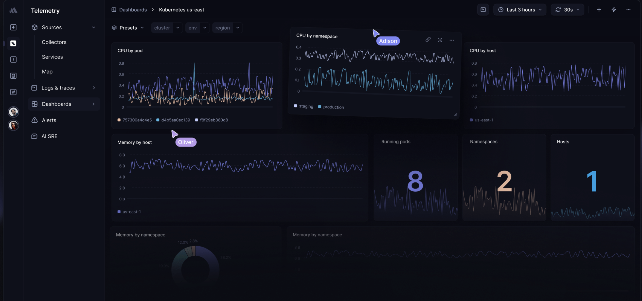A screenshot of Better Stack, an AIOps platform.