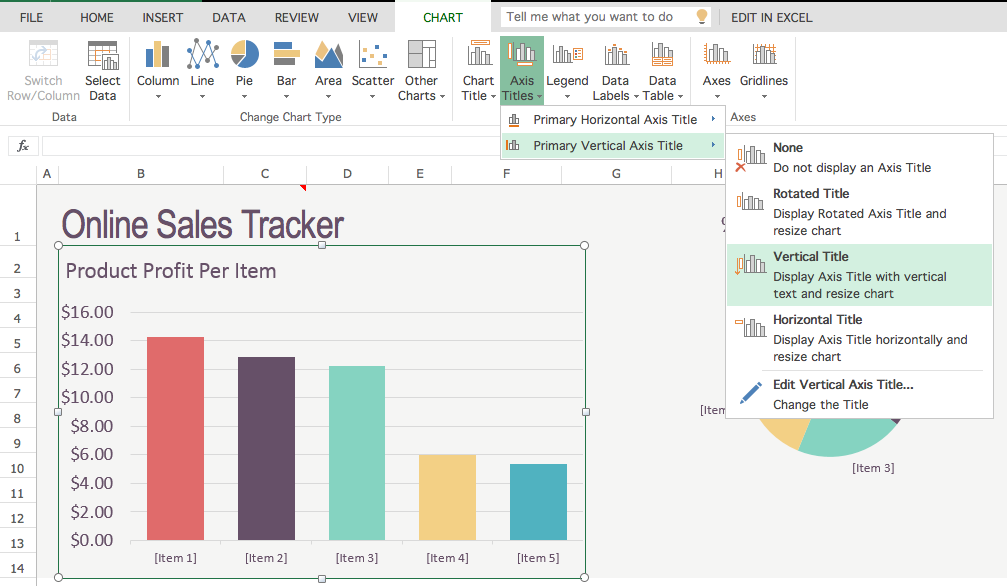 customize chart