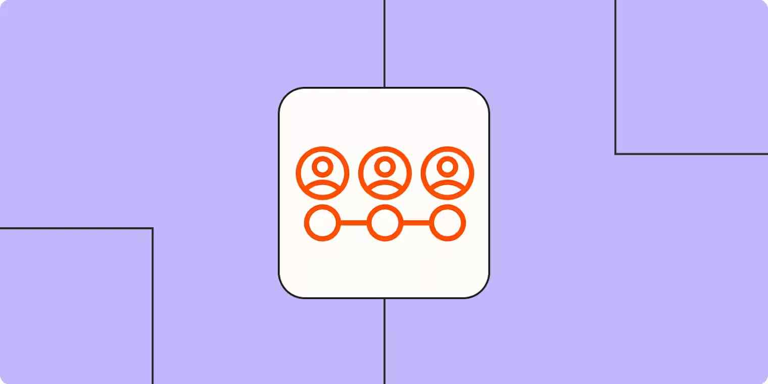 Screenshot of sales logo on a lilac background