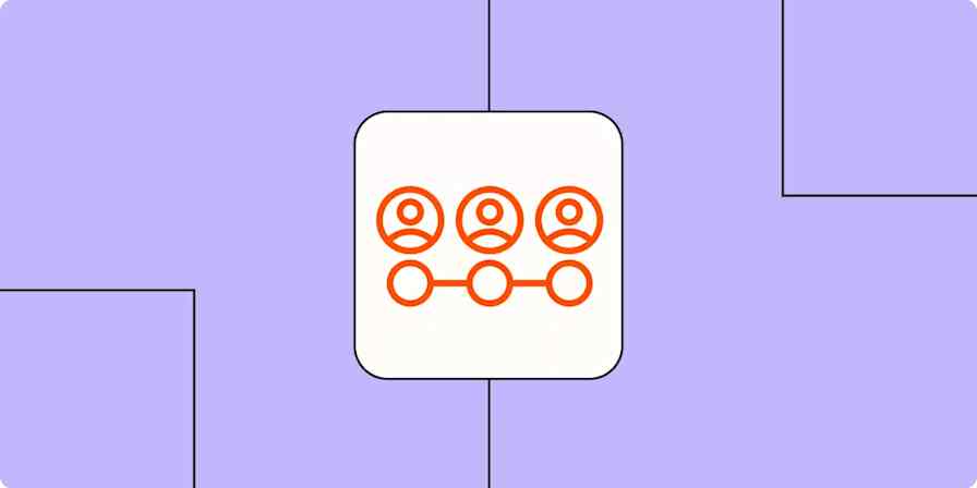 Screenshot of sales logo on a lilac background