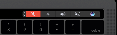 Mute Me on Touch Bar