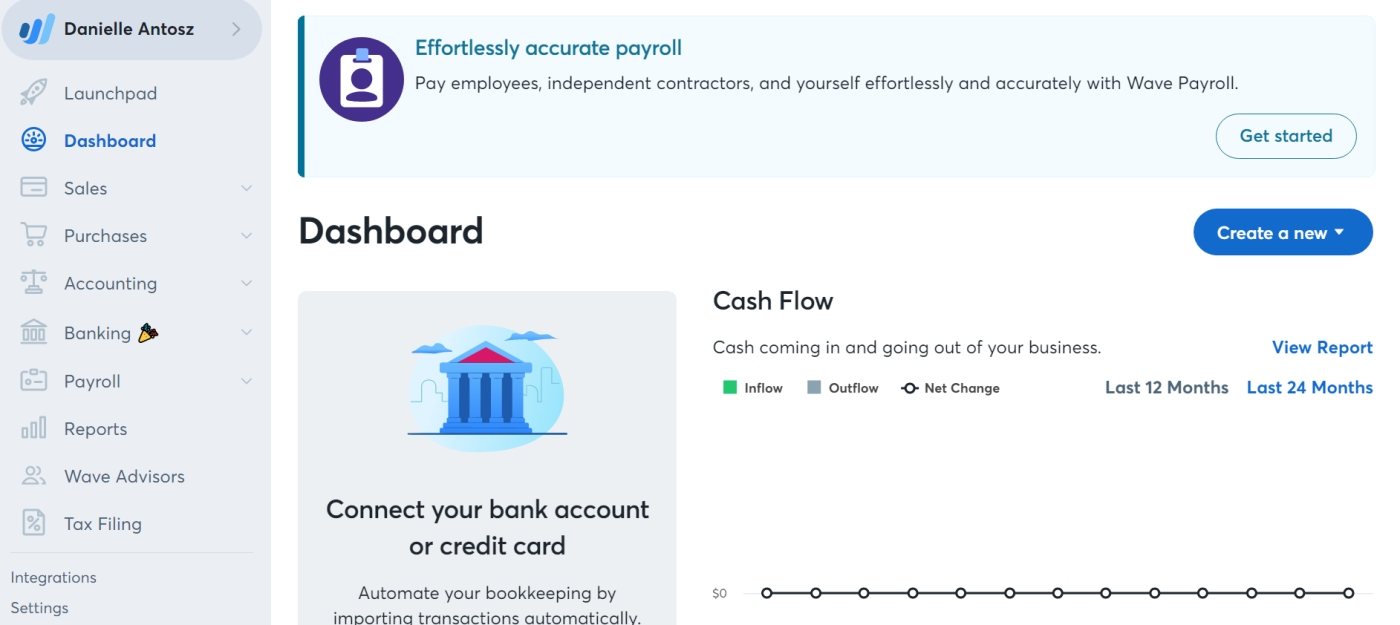 Wave our pick for the best free invoice software for growing businesses