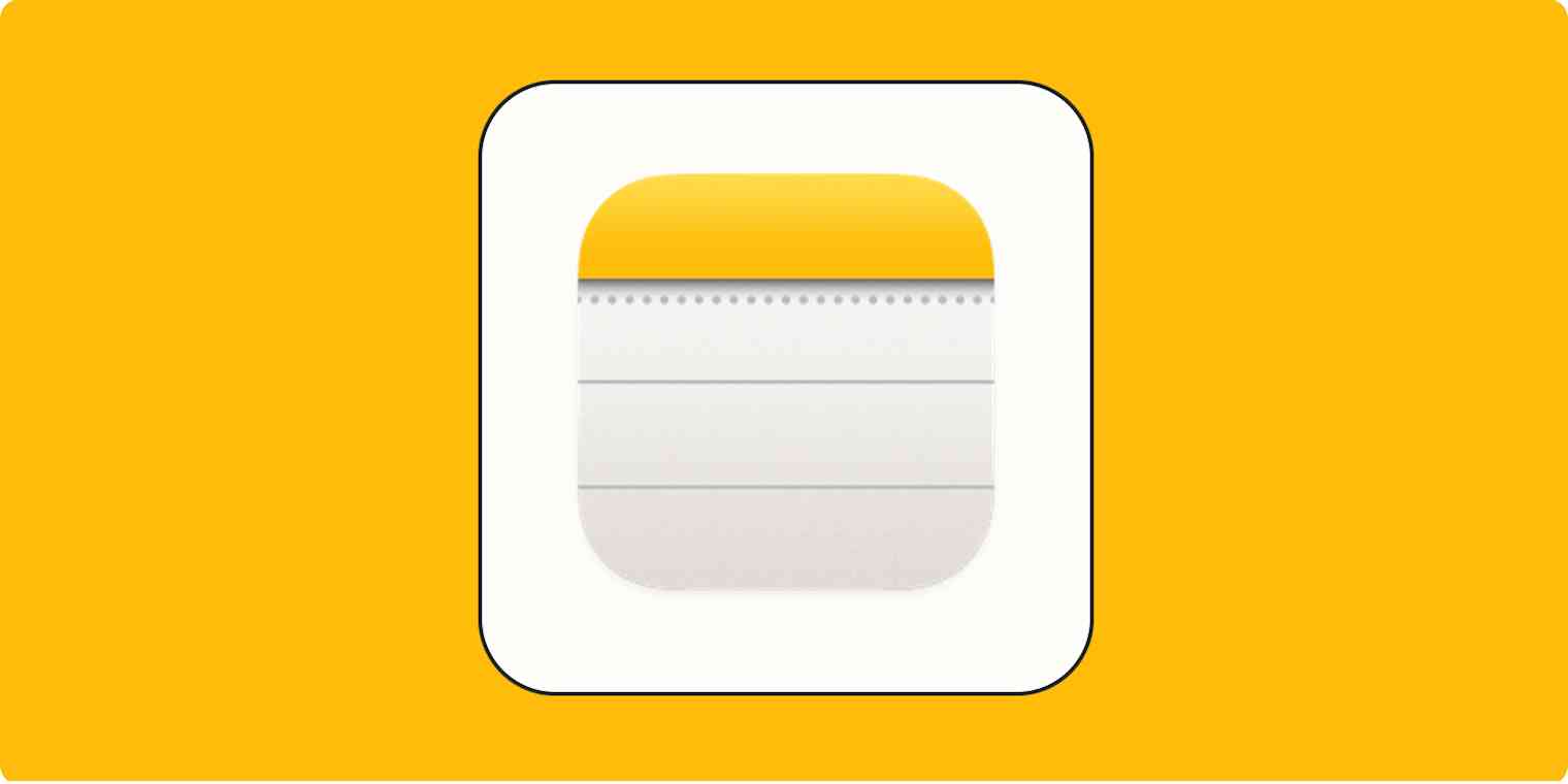 How to export Apple Notes Zapier