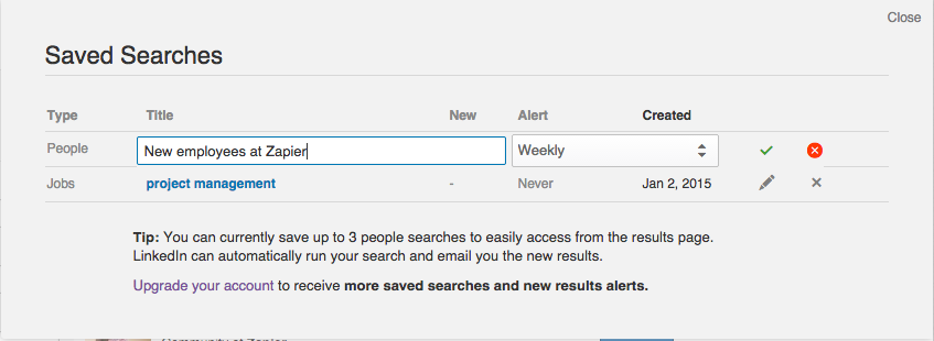 Find coworkers on LinkedIn