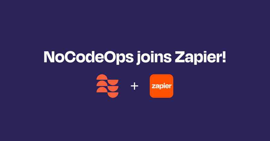 Header image for NoCodeOps joining Zapier