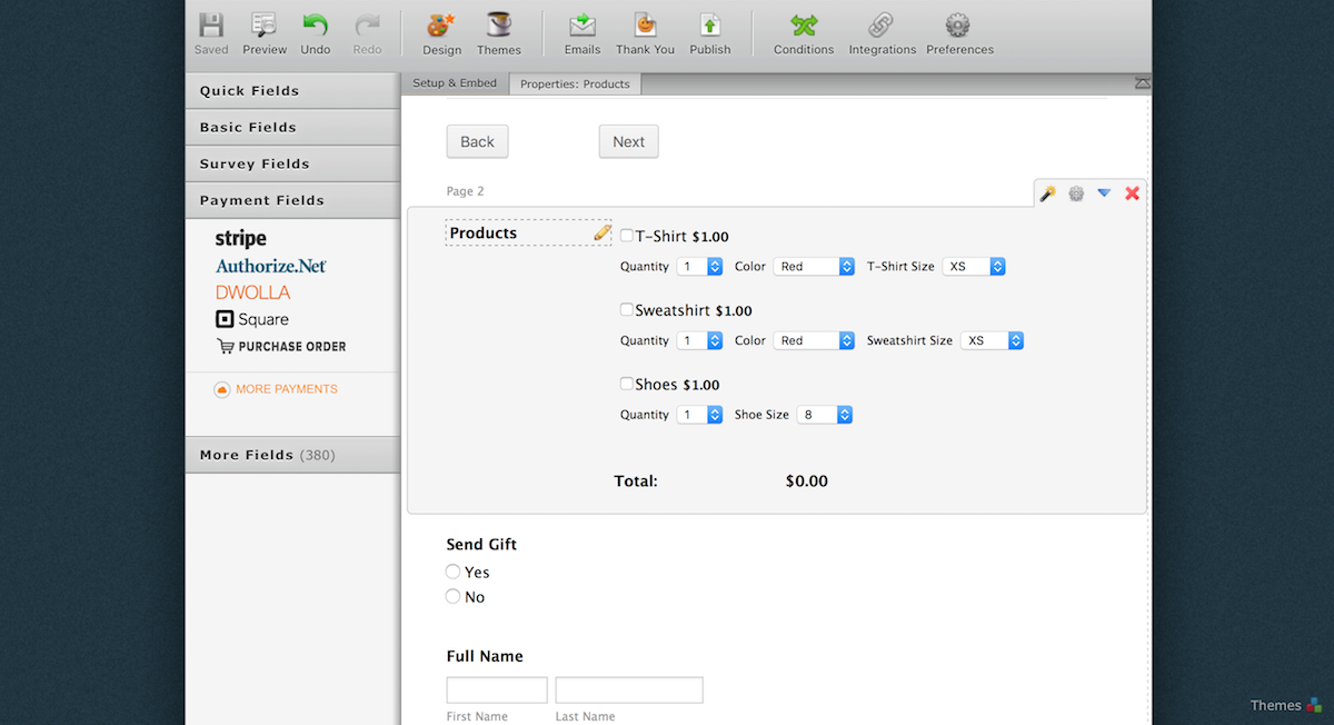jotform form store