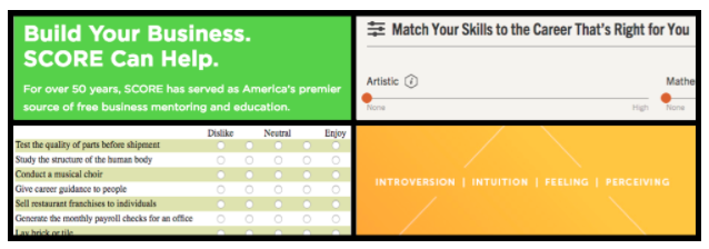 Careeer assessment tools