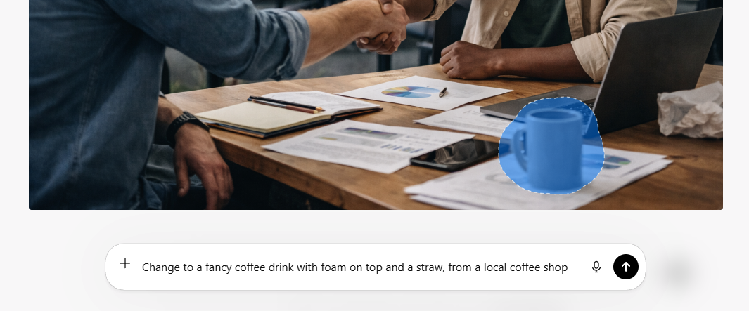 Editing an image in ChatGPT