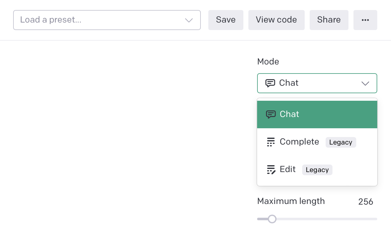 How to use the OpenAI playground with GPT-3 and GPT-4