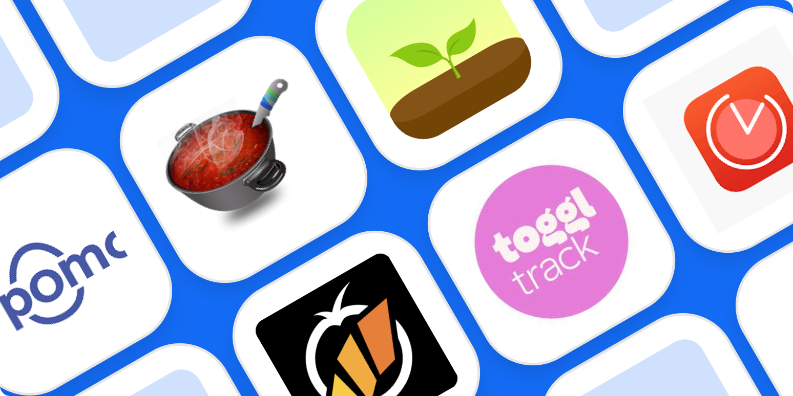pomodoro time tracker app