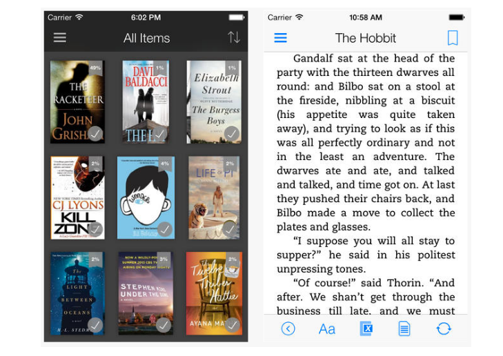 Kindle app