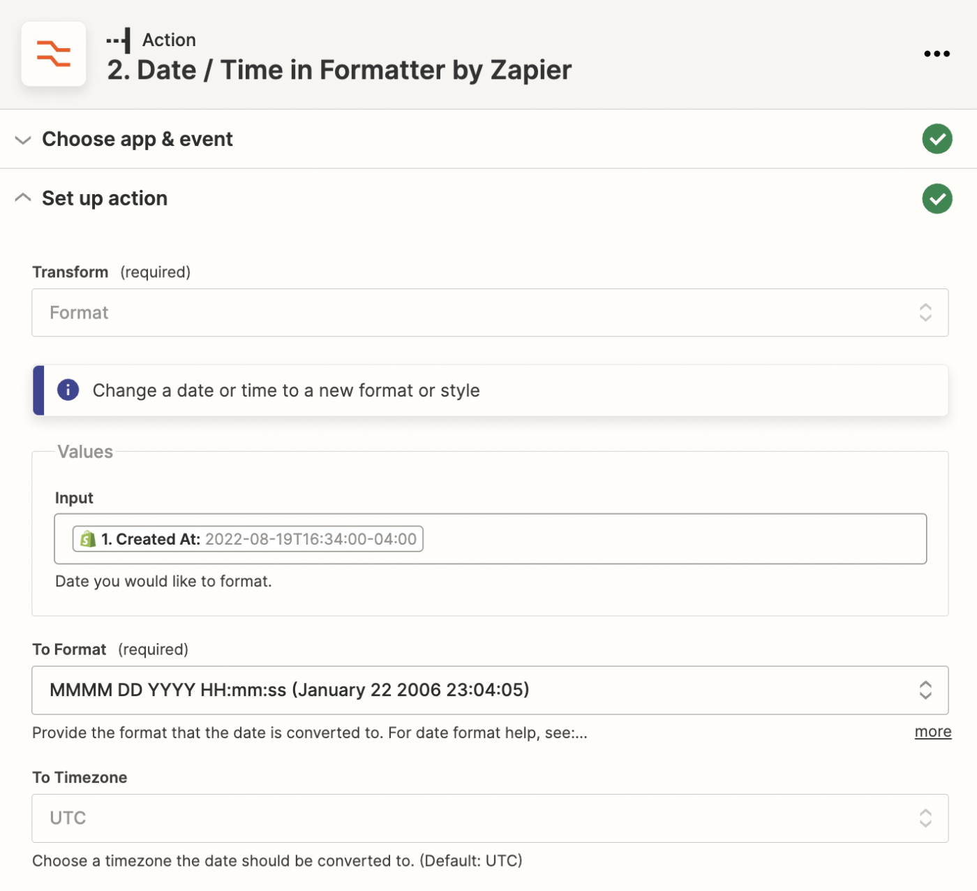 Zapier Formatter can convert PayPal text to the format you want before adding it to another app