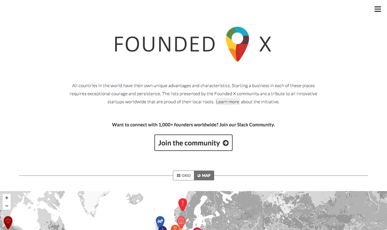 Founded X