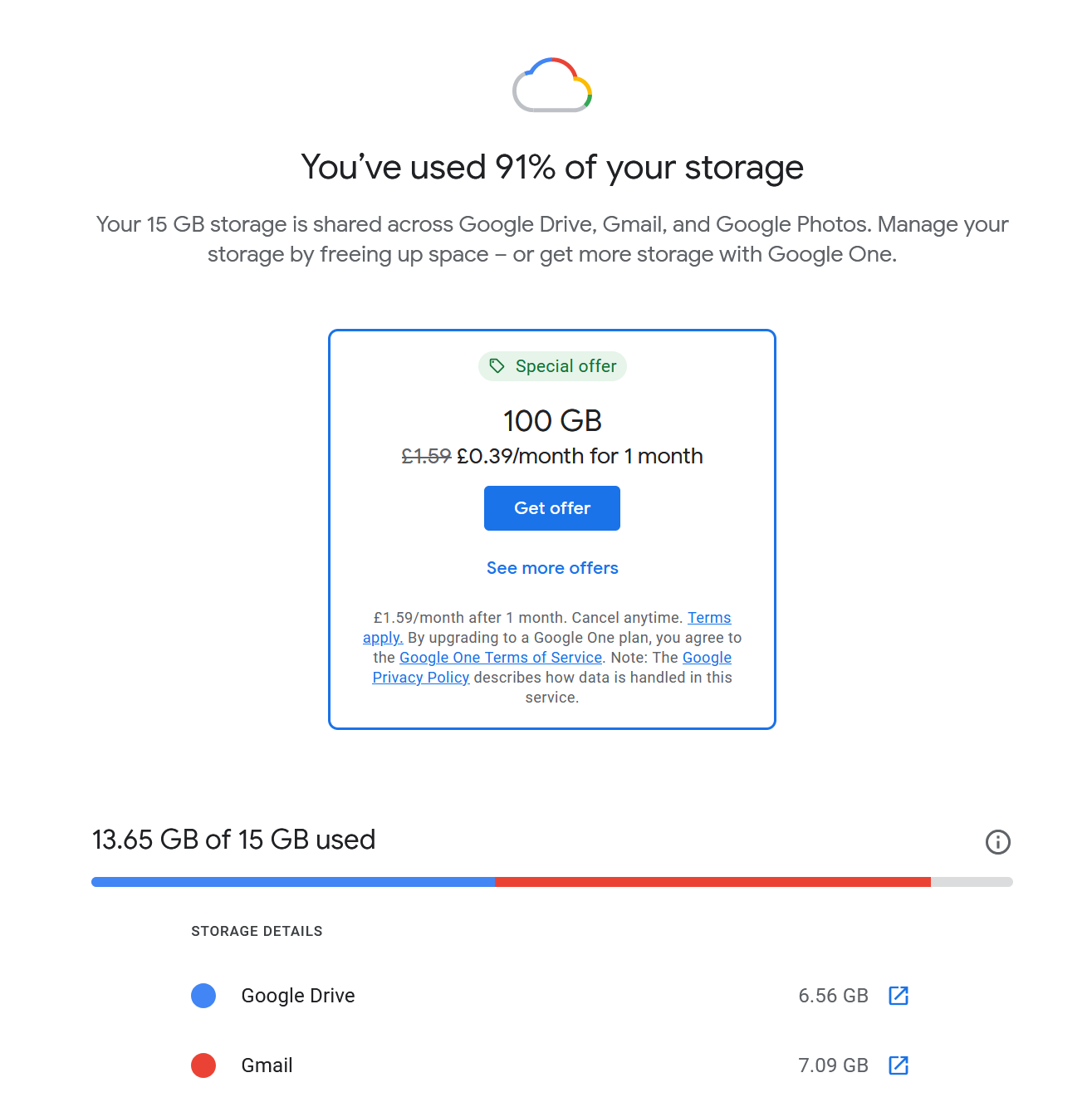 Dropbox vs Google Drive vs OneDrive