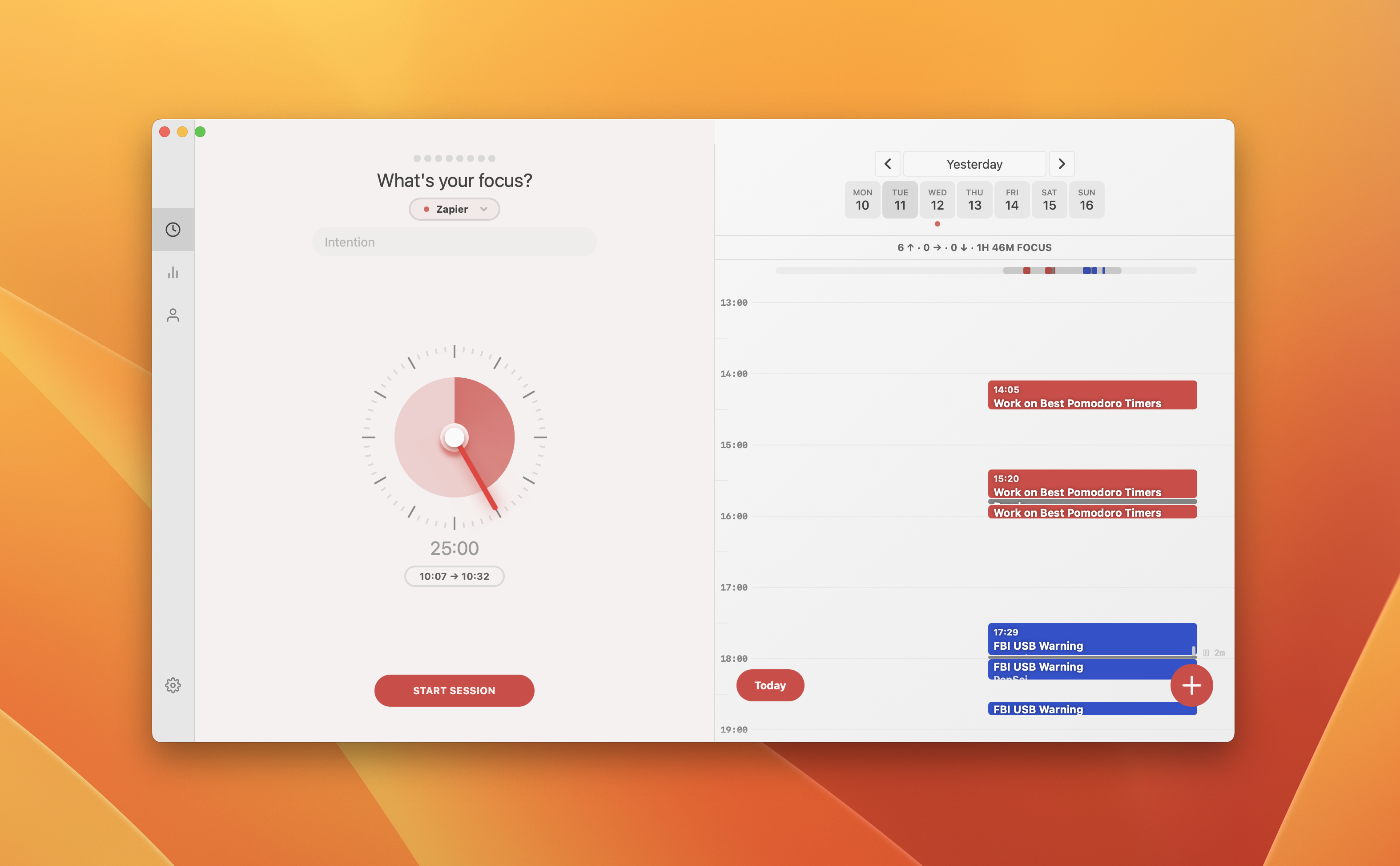 Concept of pomodoro timer and app Royalty Free Vector Image