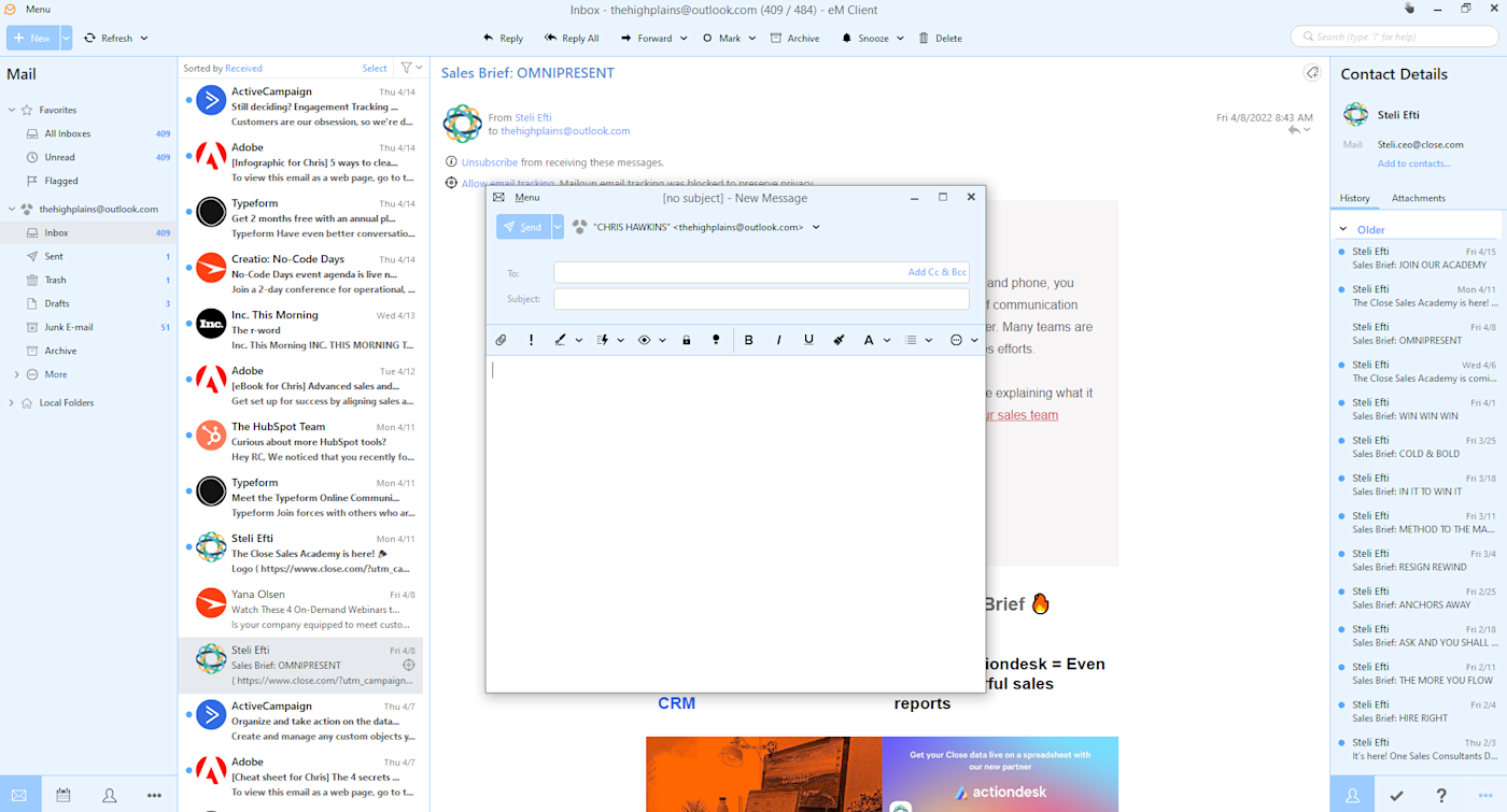 mail client für windows 10