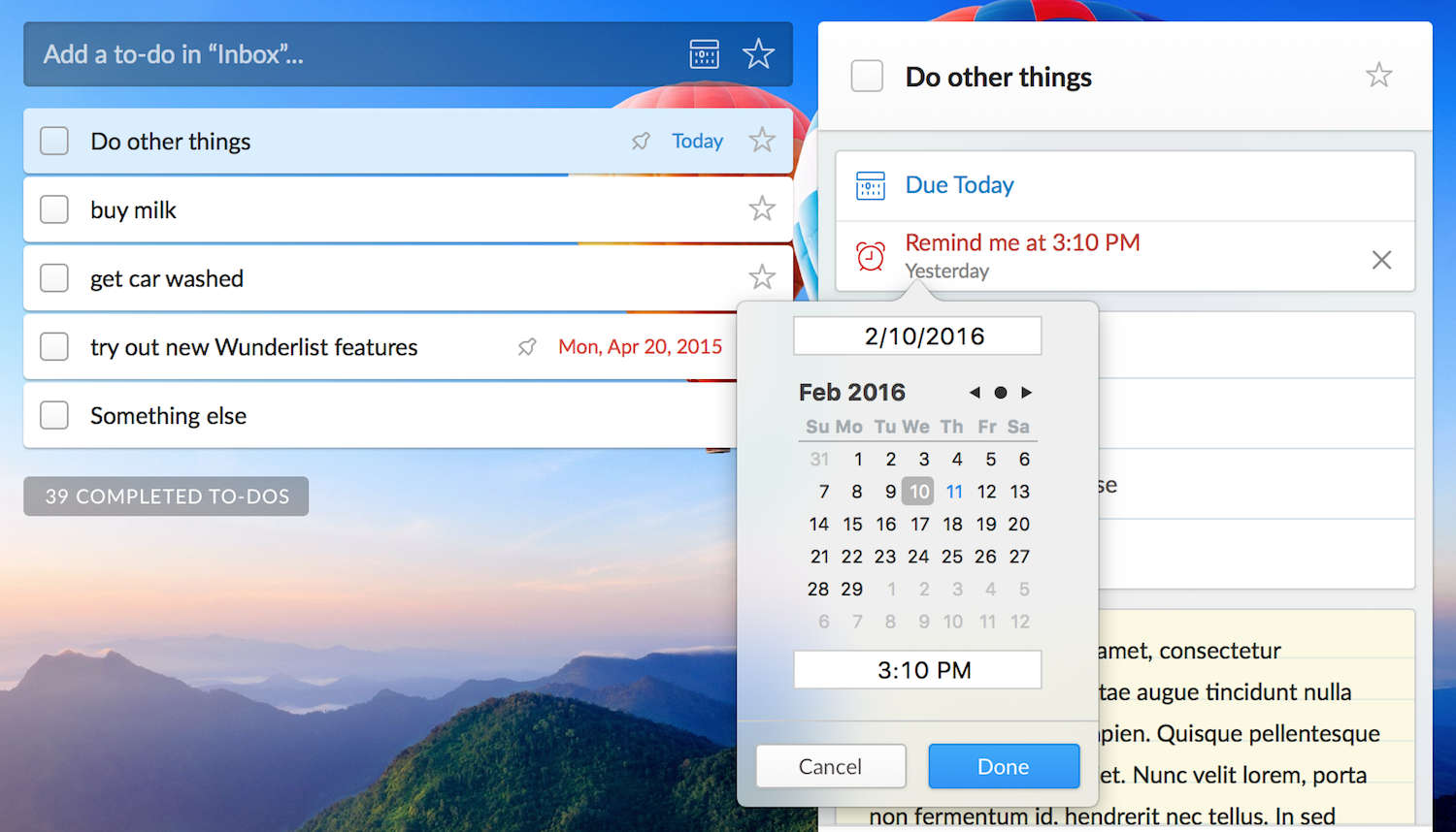 Wunderlist