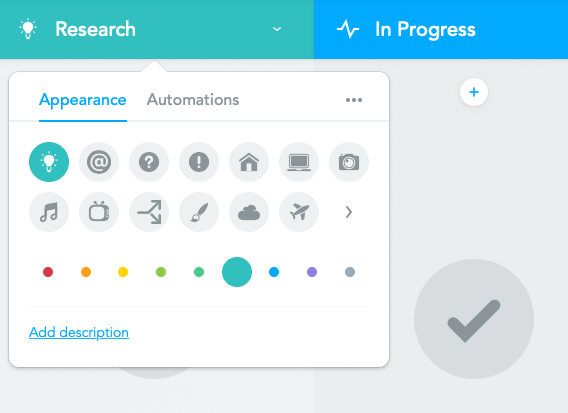 Customizing sections