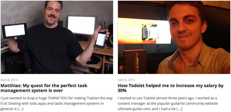 Todoist app case studies