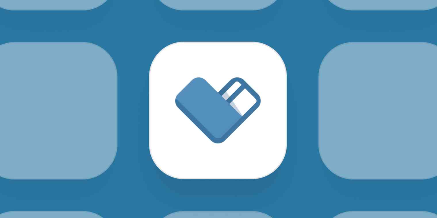 Hero image for app of the day with the Donately logo on a blue background