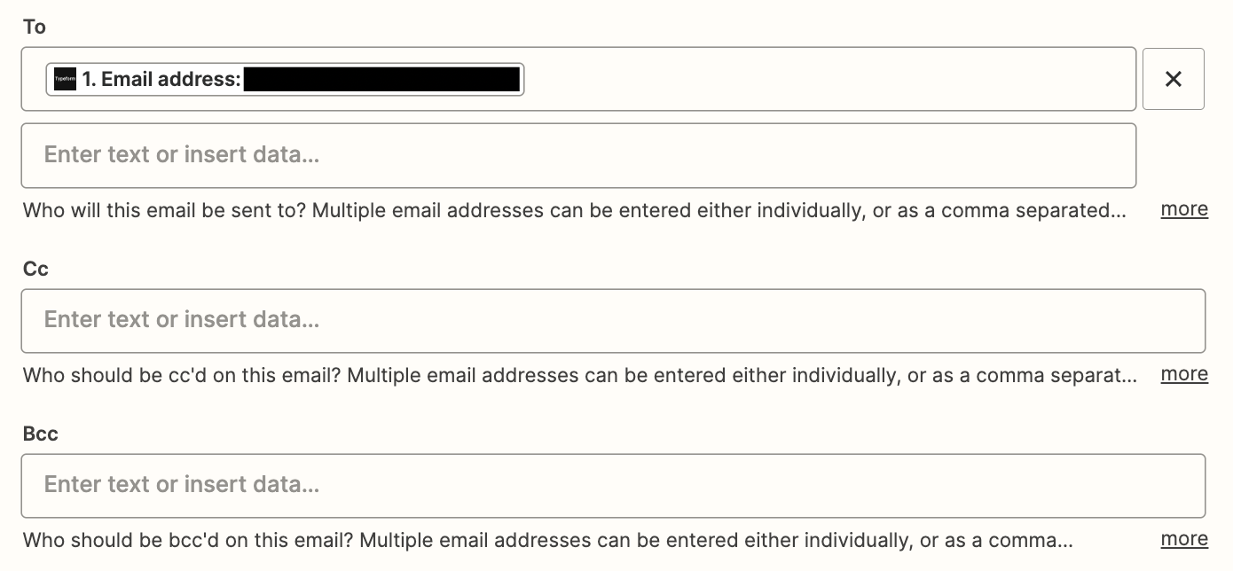 Typeform Gmail Integration, Insert Forms to Your Emails