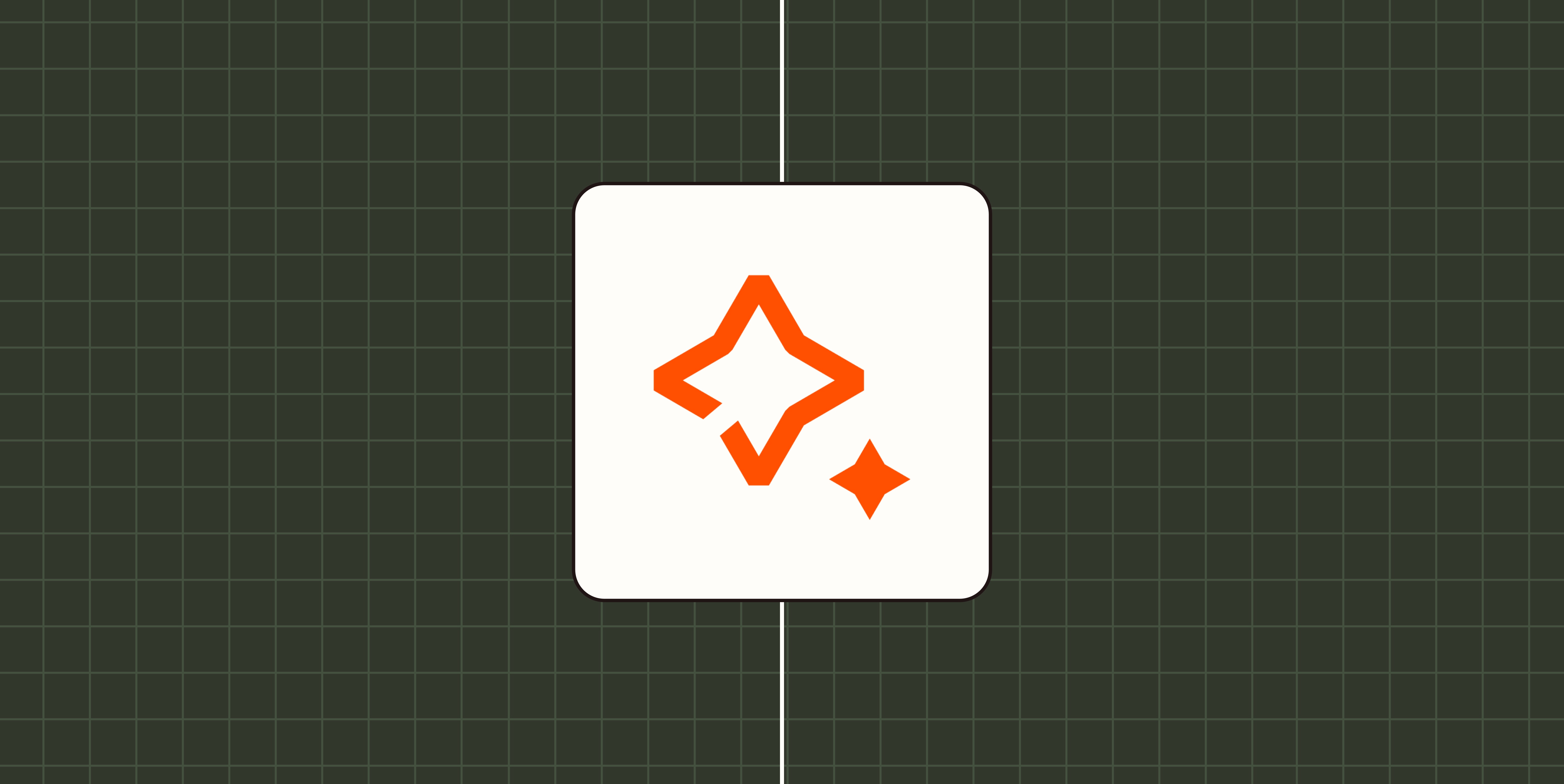 A hero image of two stars, depicting AI