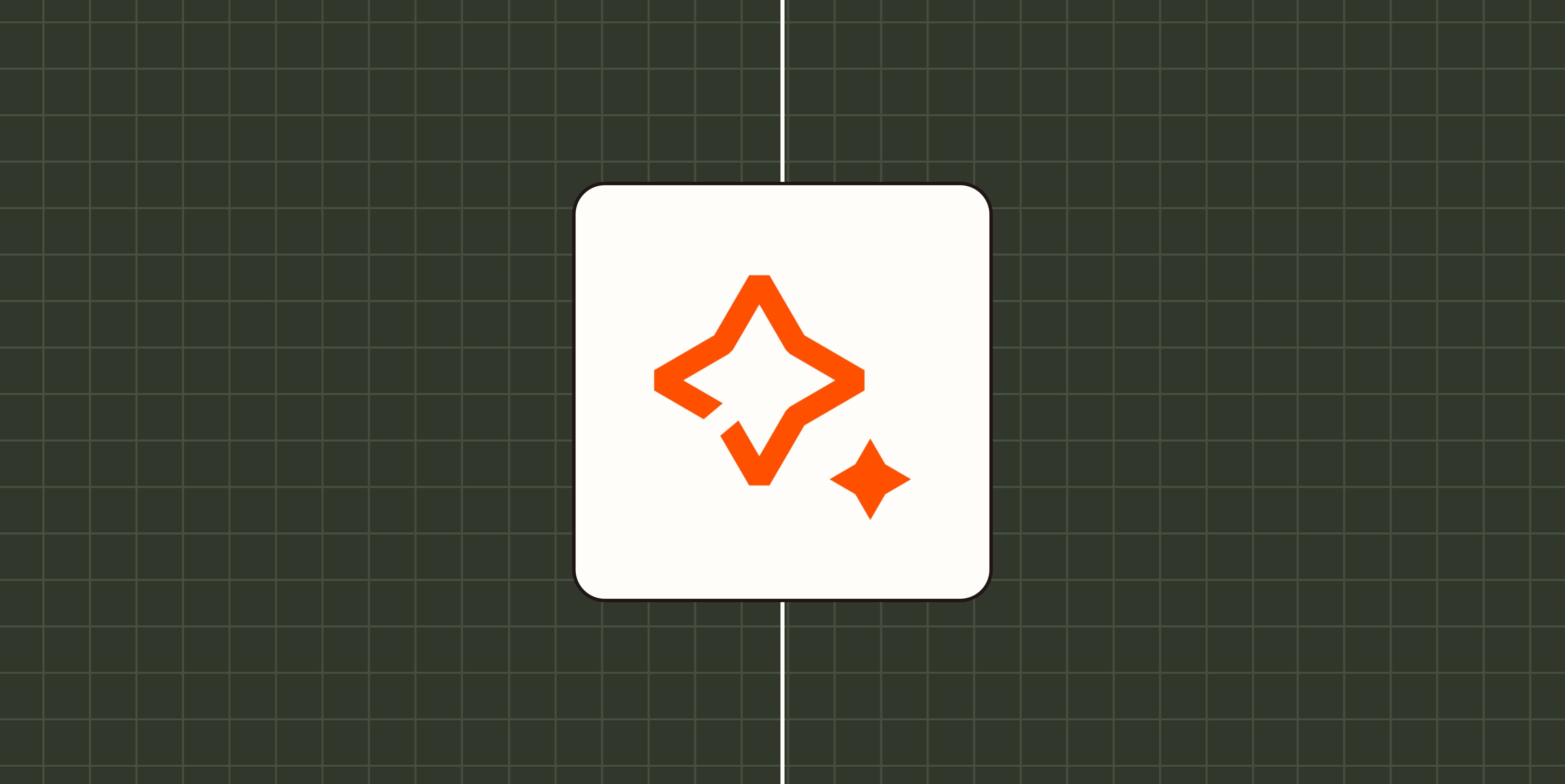 A hero image of two stars, depicting AI
